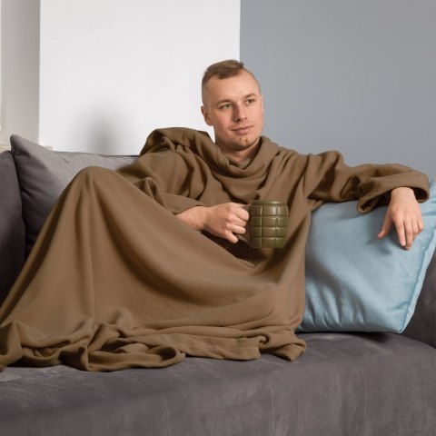 Kocyko Szlafrok Cappuccino z rękawami dla Mamy abc-shop.pl Kocyko Szlafrok Cappuccino z rękawami dla Mamy abc-shop.pl