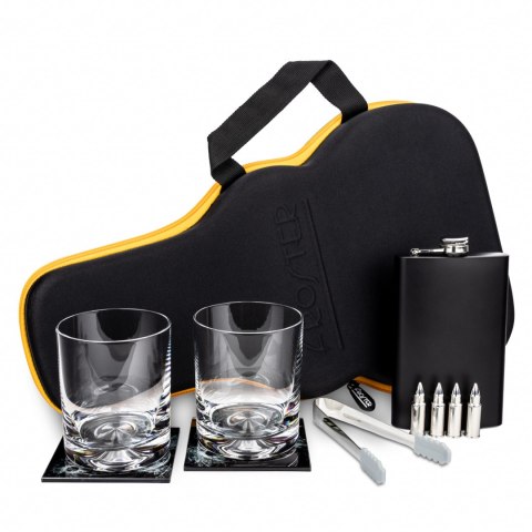 Gitarowy Zestaw do Whisky drinków w etui prezent abc-shop.pl Gitarowy Zestaw do Whisky drinków w etui prezent abc-shop.pl