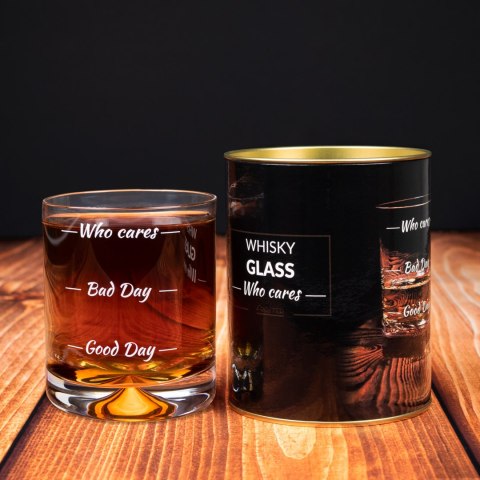 Szklanka do whisky drinków Who cares prezent abc-shop.pl Szklanka do whisky drinków Who cares prezent abc-shop.pl