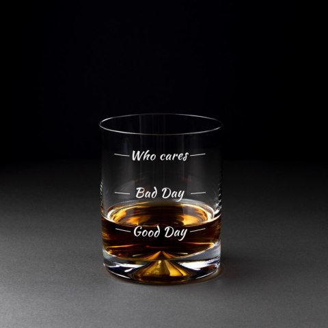 Szklanka do whisky drinków Who cares prezent abc-shop.pl Szklanka do whisky drinków Who cares prezent abc-shop.pl