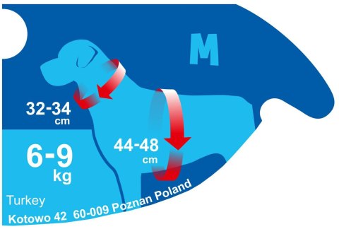 Szelki air comfort M beżowe Szelki air comfort M beżowe